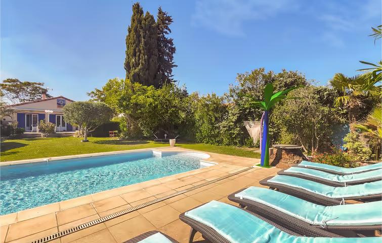 Maison de vacances pour 8 personnes avec jardin