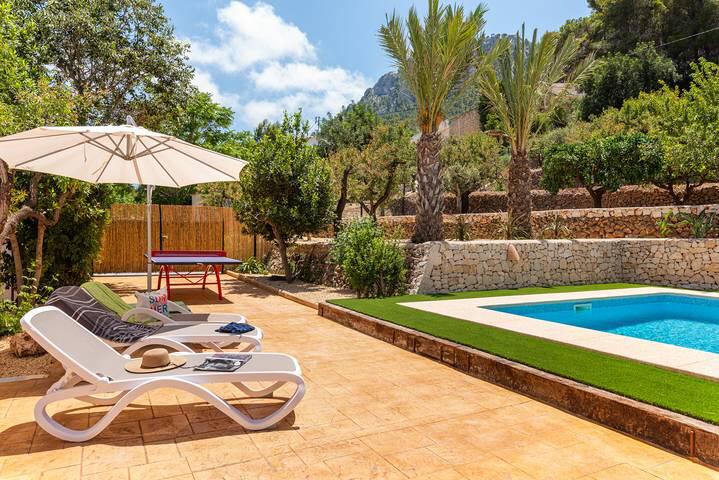 Luxuriöse Villa mit privatem Pool und Klimaanlage 