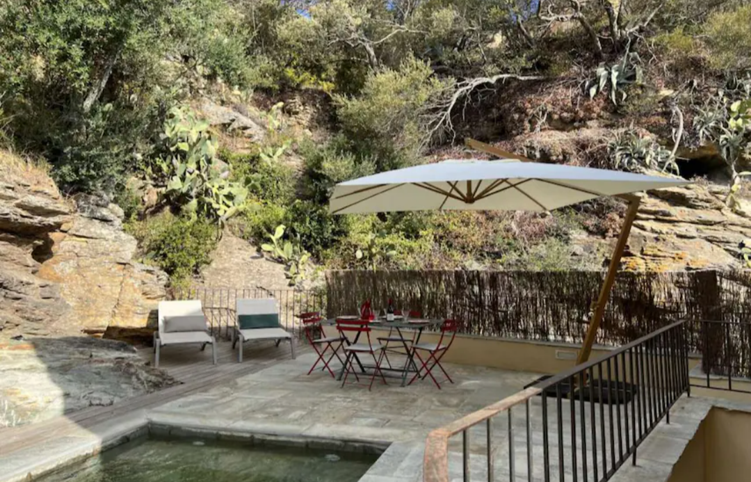 Maison avec piscine privée avec climatisation à Centuri 